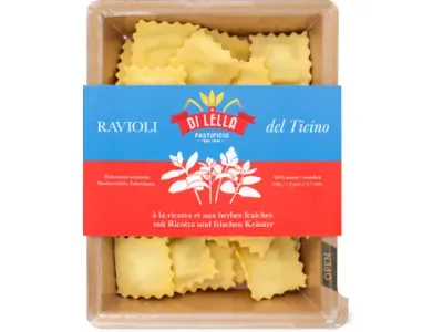 Di Lella · Ravioli du Tessin Ricotta et fines herbes 250g