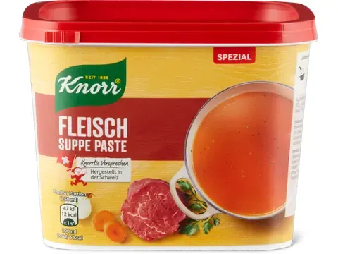 Knorr · Bouillon de bœuf pâte · Spécial 850g