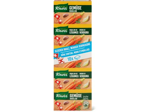 Knorr · Cubes de bouillon de légumes 5x22g