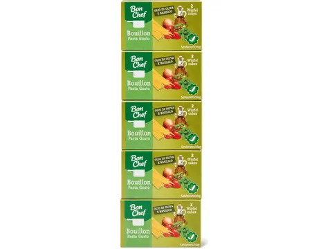 Bon Chef · Pasta Gusto à l’huile d’olive et basilic · végétalien 5x16g