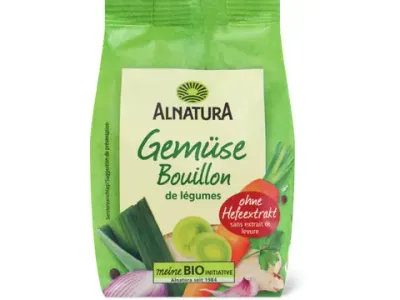 Alnatura · Bouillon de légumes · Bio, sans extrait de levure 290g