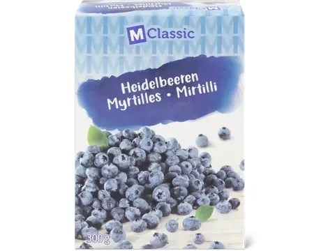 M-Classic · Myrtilles 300g