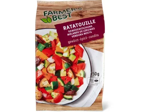 Farmer's Best · Mélange de légumes Ratatouille · épicé 750 g