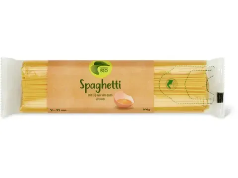Spaghettis · Bio, aux œufs 500g
