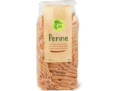 Pennes au blé complet · Bio 500g