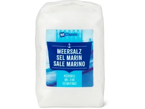 M-Classic · Sel marin · Recharge 500g