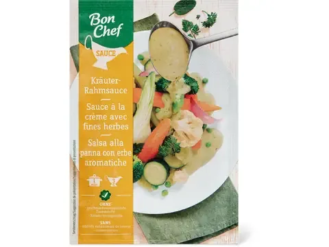 Bon Chef · Sauce à la crème avec fines herbes · végétarien 23g