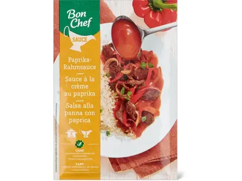 Bon Chef · Sauce à la crème au paprika · végétarien 24g