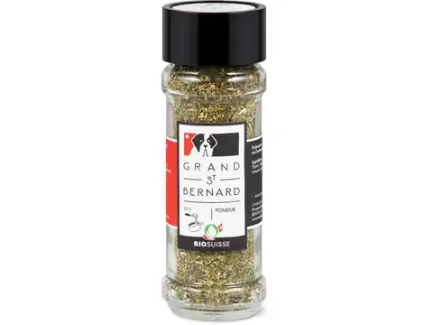 Grand San Bernard · Mélange d'épices · Bio, fondue 25g