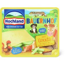 Tranches de fromage Bauernhof Hochland 150g