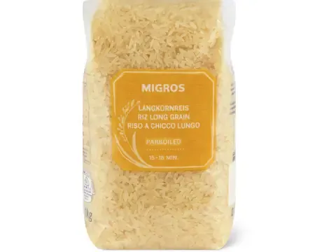 Riz long grain · étuvé 500g
