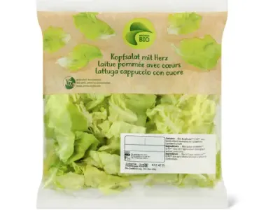 Laitue pommée · Bio, avec cœur 100g