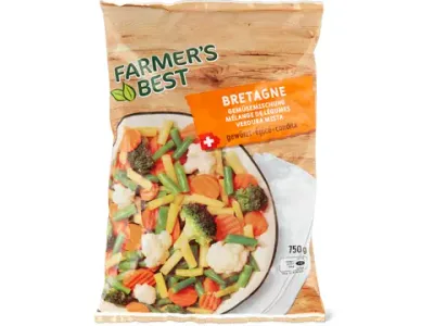 Farmer's Best · Mélange de légumes Bretagne · épicé 750g