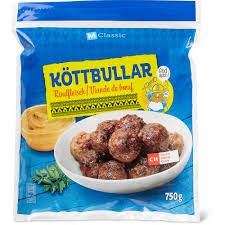 M-Classic · Köttbullar · Viande de bœuf 750g