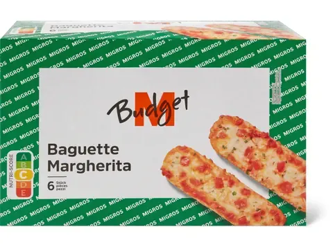 M-Budget · Baguette · Margherita 6x125g
