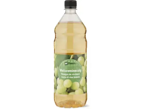 M-Classic · Vinaigre de vin blanc · végétalien 1l