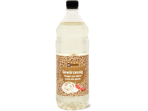 M-Classic · Vinaigre aux épices · végétalien 1l
