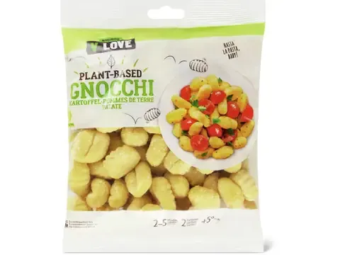V-Love · Gnocchis · plant-based, végétalien 550g