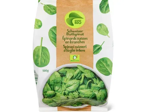 Épinards en branches · Bio 500g