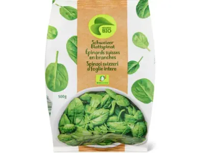 Épinards en branches · Bio 500g