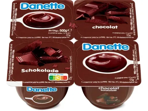 Danette · créme · Chocolat 4 x 125g