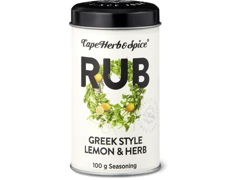 Cape Herbs &amp; Spice · Citrons et herbes à la grecque 100g