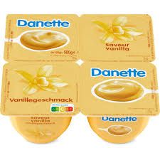 Danette · créme · Vanille 4 x 125g