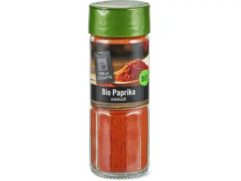 Cuisine du Jour · Paprika doux · Bio, doux, pot en verre 50g