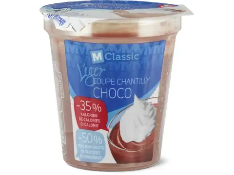 M-Classic Léger · Coupe Chantilly · Chocolat 125g