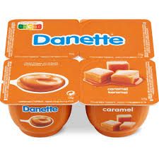 Danette · crème · Caramel 4 x 125g