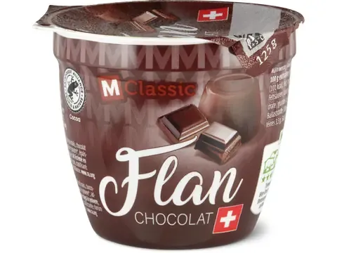 M-Classic · Flan · Chocolat 125g