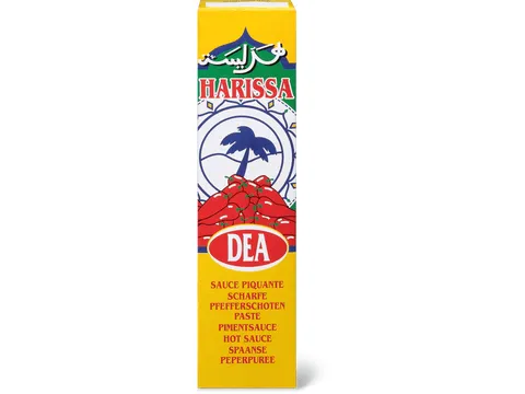DEA · Sauce piquante Harissa 120g