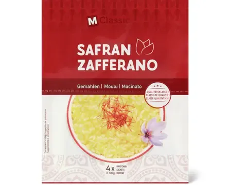 M-Classique · Safran · moulu 4x100g