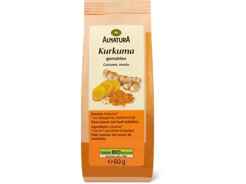 Alnatura · Curcuma · Bio, moulu 60g