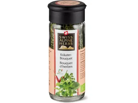 Swiss Alpine Herbs · Herbes des Alpes   · Bio 12g