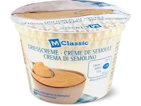 M-Classic · Crème de semoule 175g
