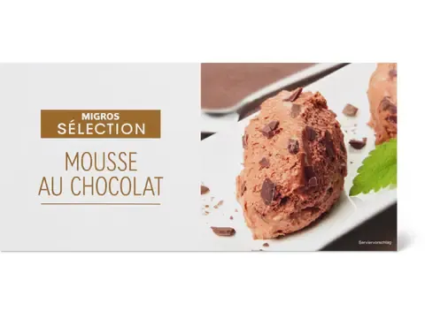 Sélection · Mousse au chocolat 2 x 75g
