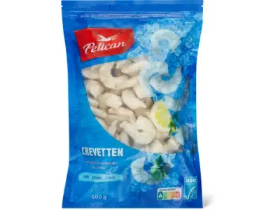 Pelican · Crevettes · décortiquées, crues 500g