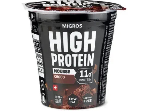 High Protein · Mousse · sans lactose 100g