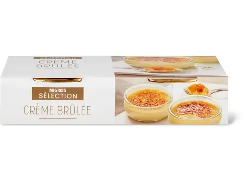 Sélection · Crème brûlée 2 x 100g