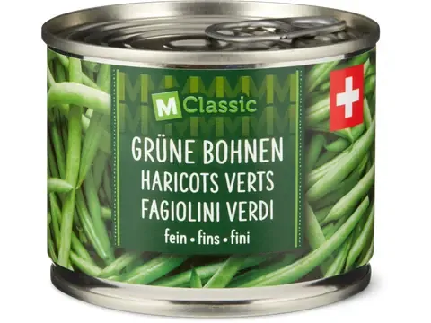 M-Classic · Haricots verts · fins 120g