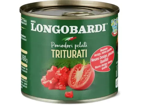 Longobardi · Tomates · concassées 230g