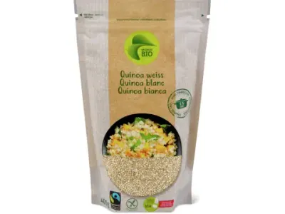 Quinoa · Bio, aha!, blanc, sans gluten 400g