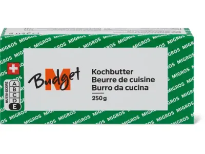 M-Budget · Beurre de cuisine 250g
