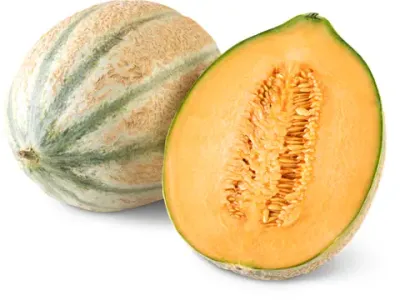 Melon brodé 1pièce