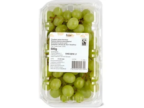 Raisins sans pépins · blancs 500g