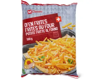 M-Classic · Frites au four · sans gluten 500g