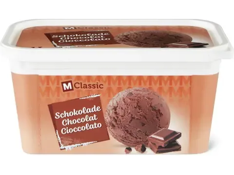 M-Classic · Glace en bac · Chocolat 1l