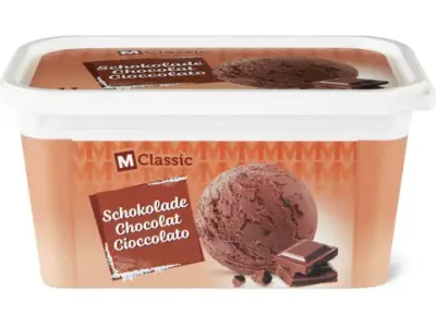 M-Classic · Glace en bac · Chocolat 1l