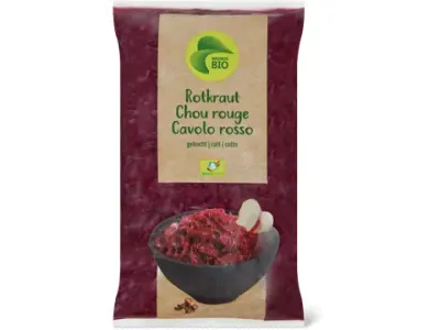 Chou rouge · Bio, cuit 500g